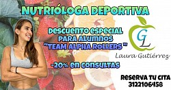 Nutrióloga deportiva