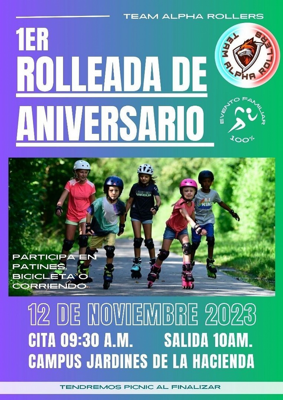 Primer rolleada de aniversario