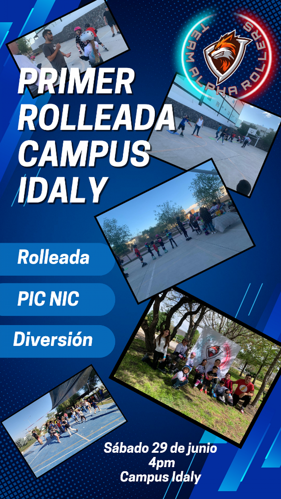 Primer rolleada Campus Idaly junio 2024